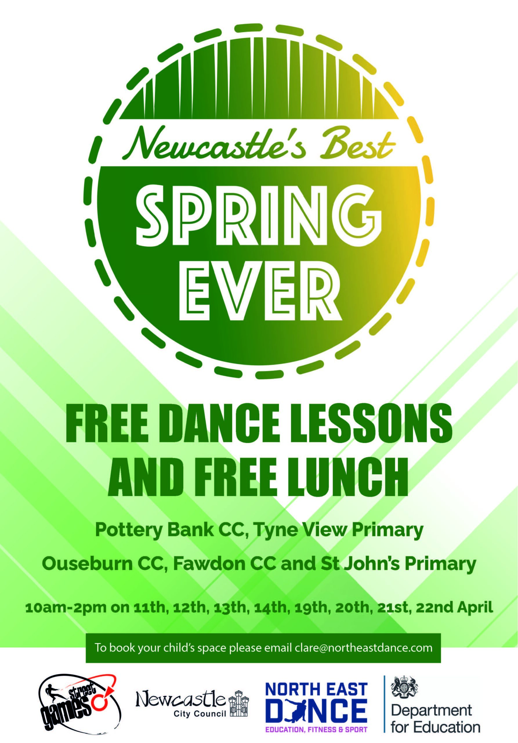 Free Dance Sessions Over Easter